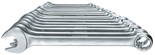 GEDORE 7-017 - Juego de llaves combinadas 17 pzas perfil UD 6-22 mm