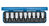 Gedore ITX 19 B-PM - Juego de vasos destornilladores 1/2" 9 pzas TORX T20-60