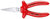GEDORE VDE 8120-160 - Alicate boca plana VDE con aislamiento de inmersión