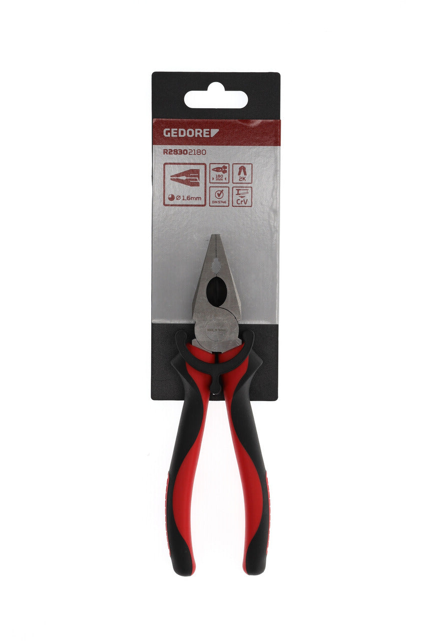 R28302180 - Alicate universal L=180 mm, mànec de 2 components