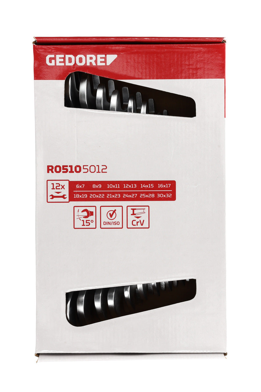 R05105012 - Joc de 12 claus fixes, 6-32 mm