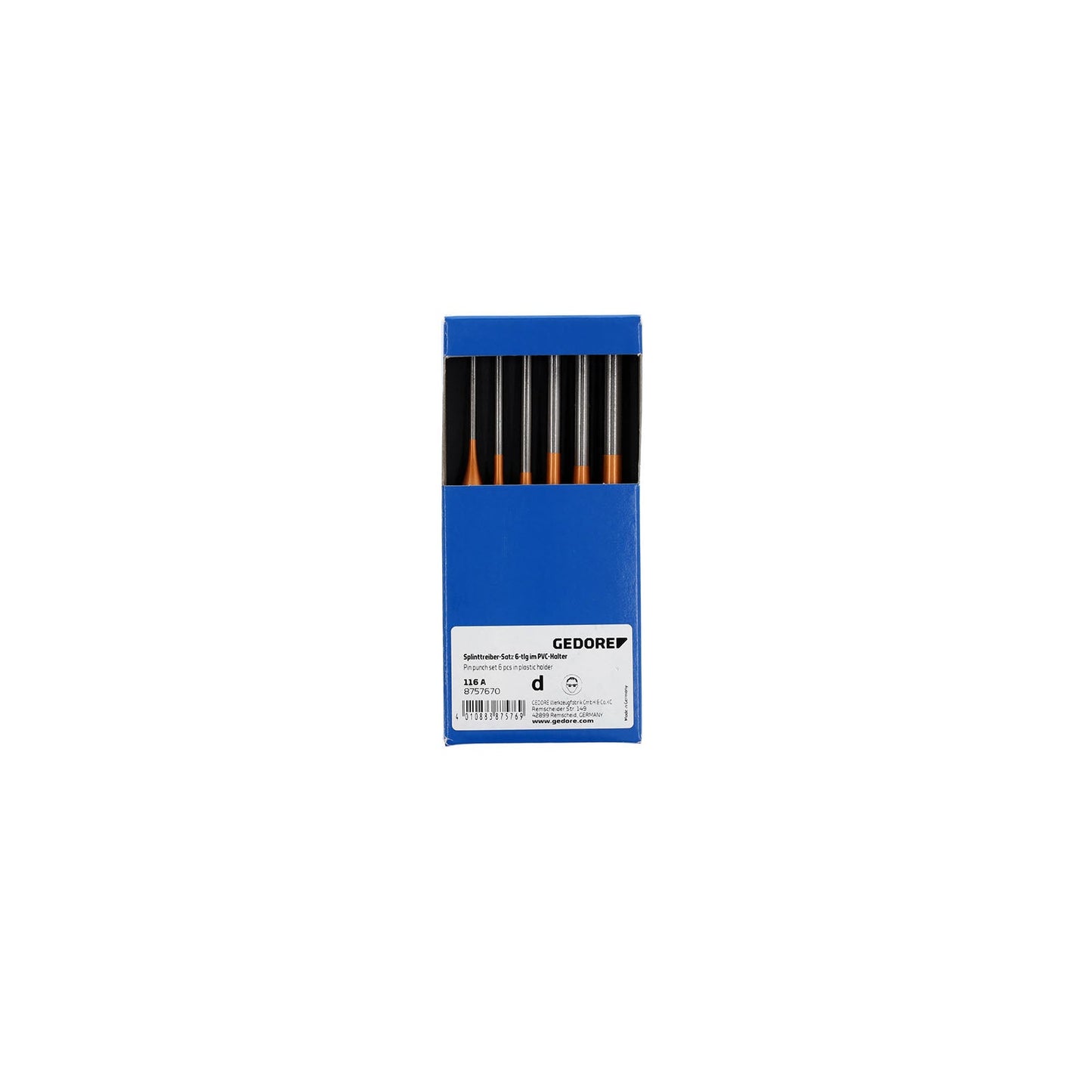 GEDORE 116 A - Joc de botadors 6 peces (8757670)