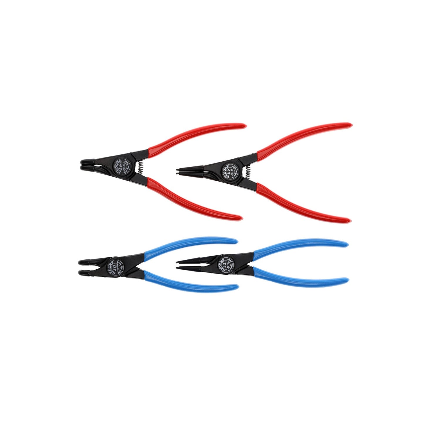 GEDORE S 8000 - Surtido de 4 Alicates Circlip