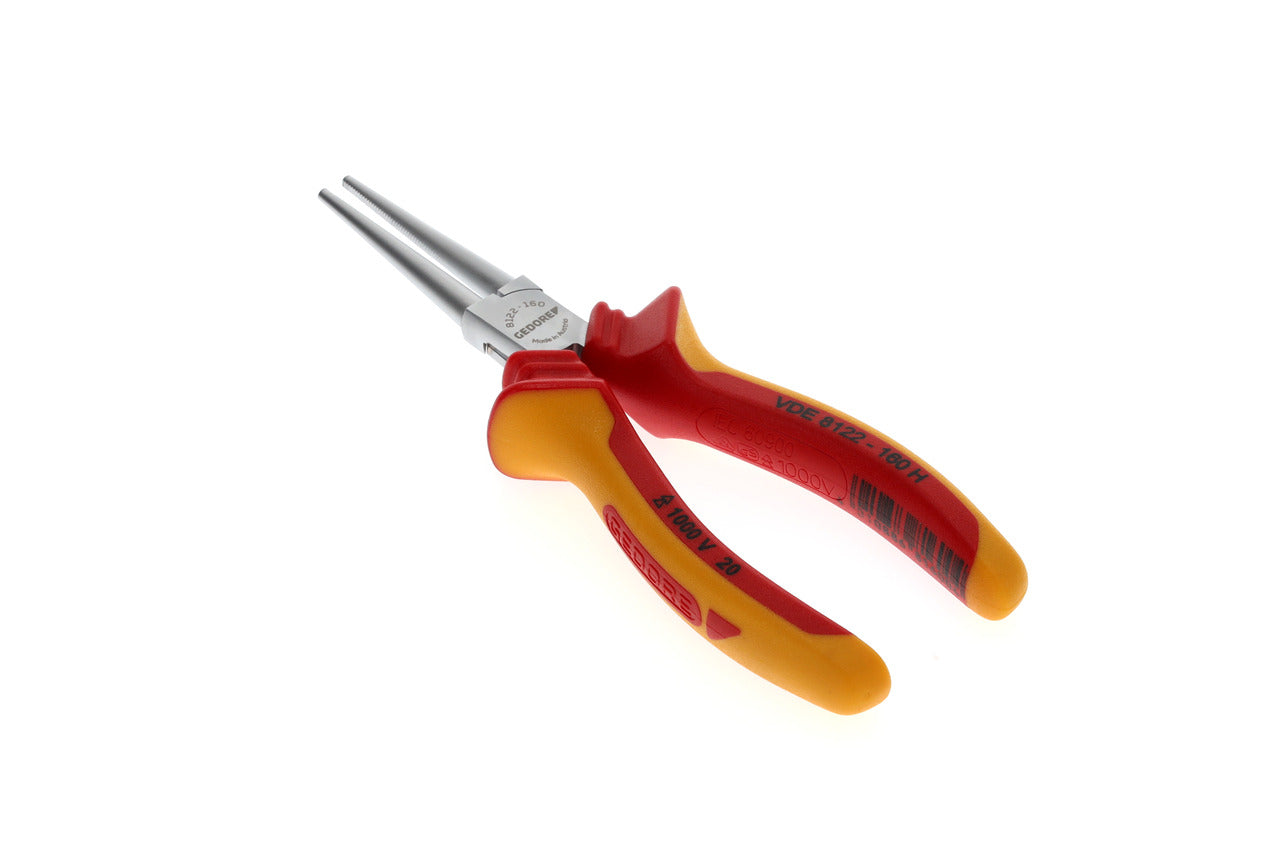 VDE 8122-160 H - Alicate VDE boca rodona 160 H