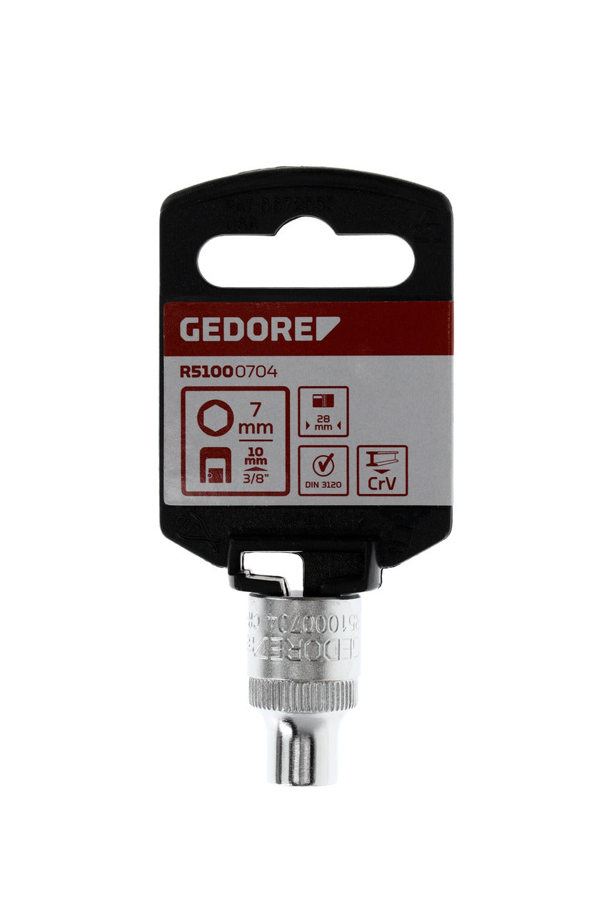 R51000704 - Got 3/8", hexagonal, 7 mm L=28 mm