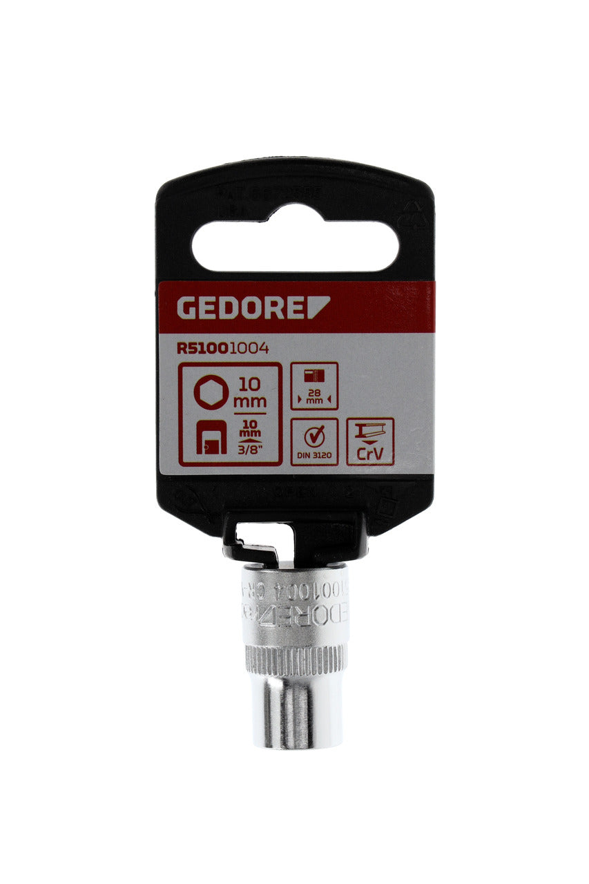 R51001004 - Got 3/8", hexagonal, 10 mm L=28 mm
