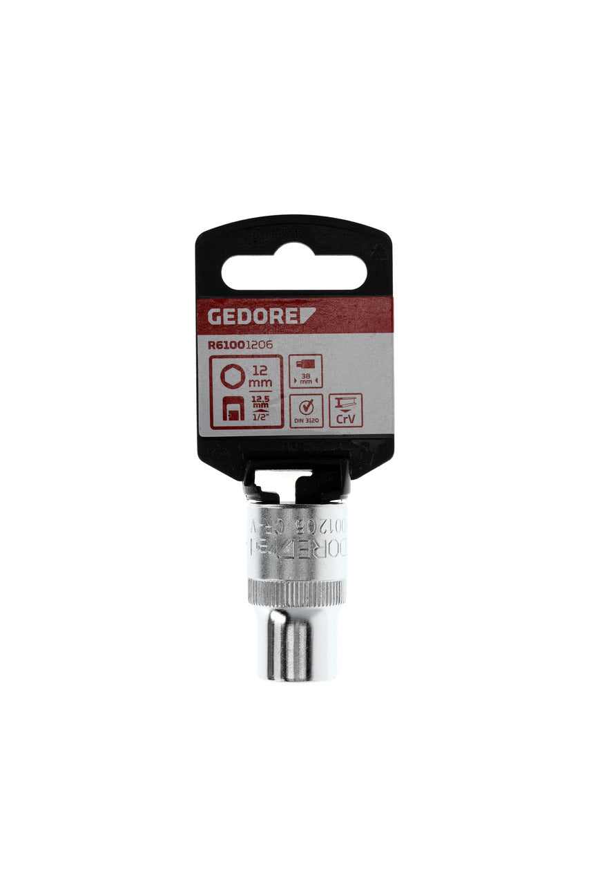 R61001206 - Got 1/2", hexagonal, 12 mm L=38 mm