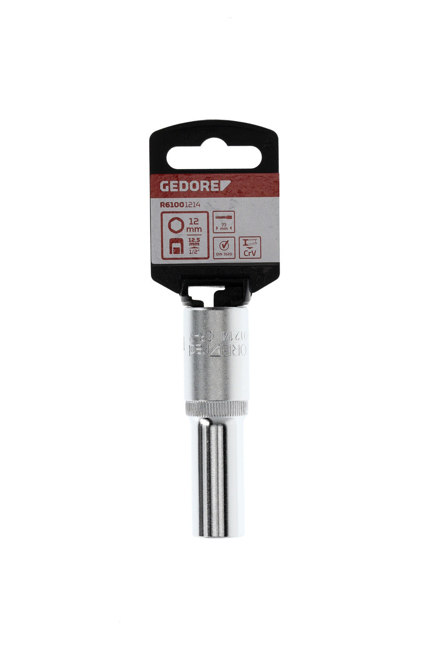 R61001214 - Got 1/2", hexagonal, 12 mm L=77 mm