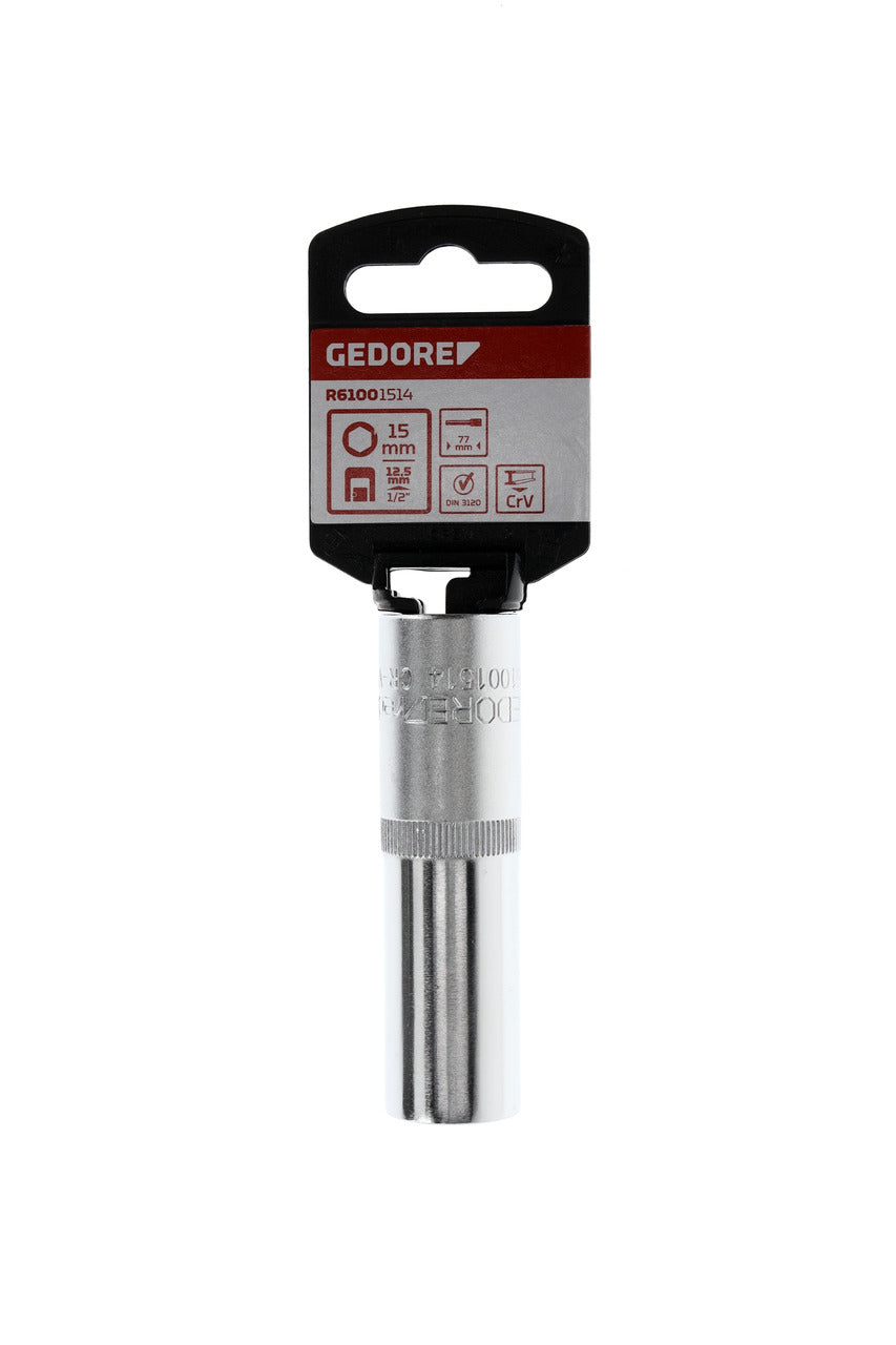 R61001514 - Vaso 1/2", hexagonal, 15 mm L=77 mm