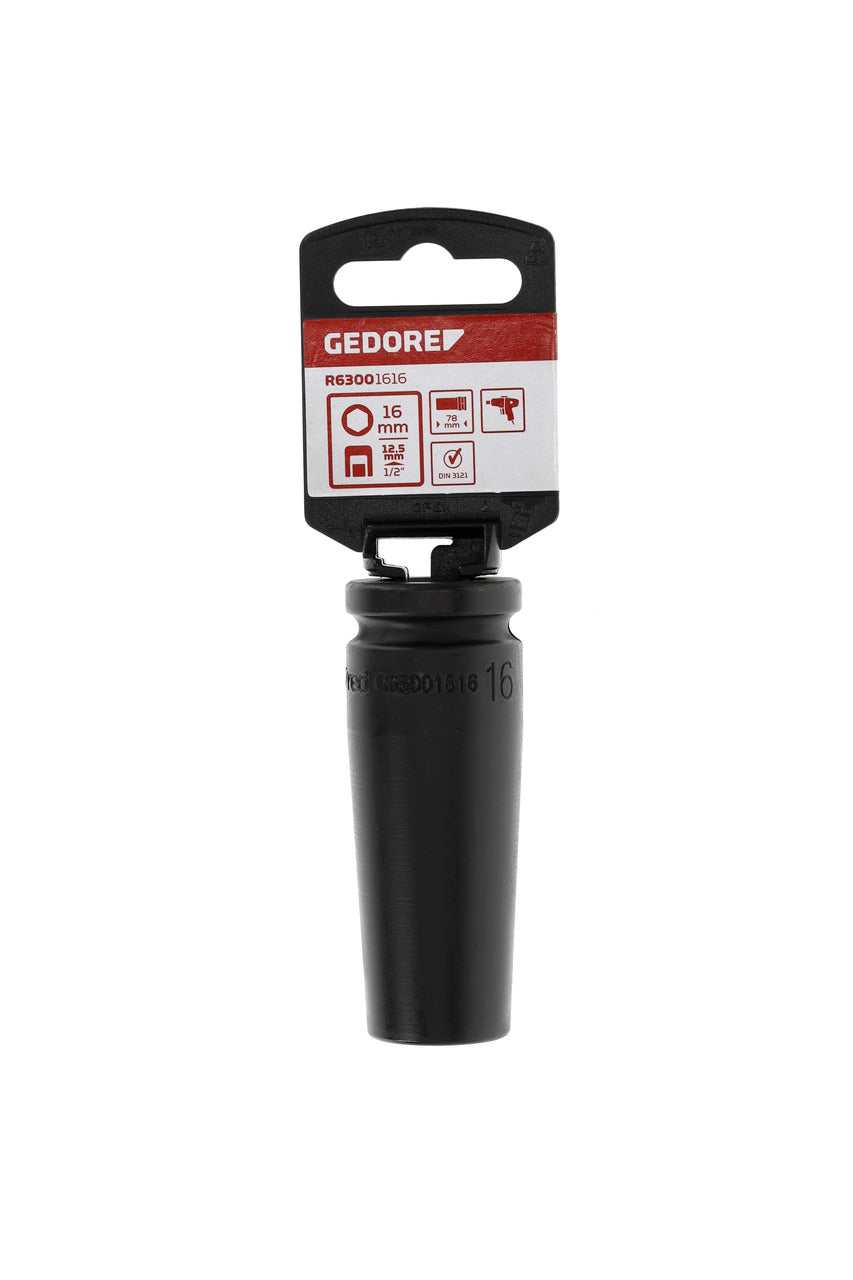 R63001616 - Got d'impacte 1/2", hexagonal, 16 mm L=85 mm