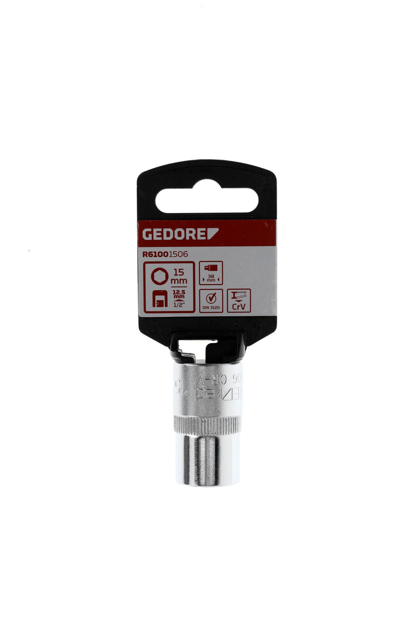 R61001506 - Got 1/2", hexagonal, 15 mm L=38 mm