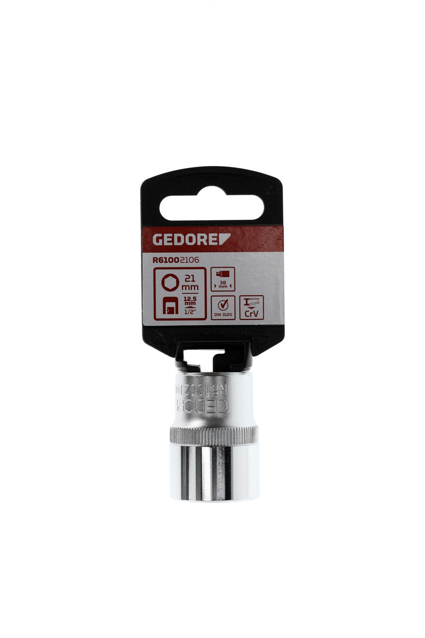 R61002106 - Got 1/2", hexagonal, 21 mm L=38 mm