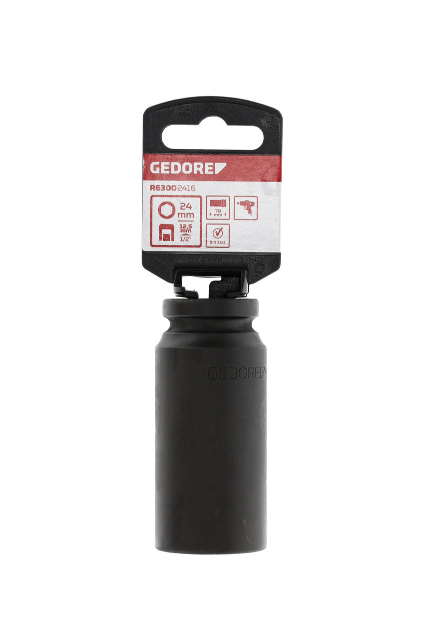 R63002416 - Vaso de impacto 1/2", hexagonal, 24 mm L=85 mm