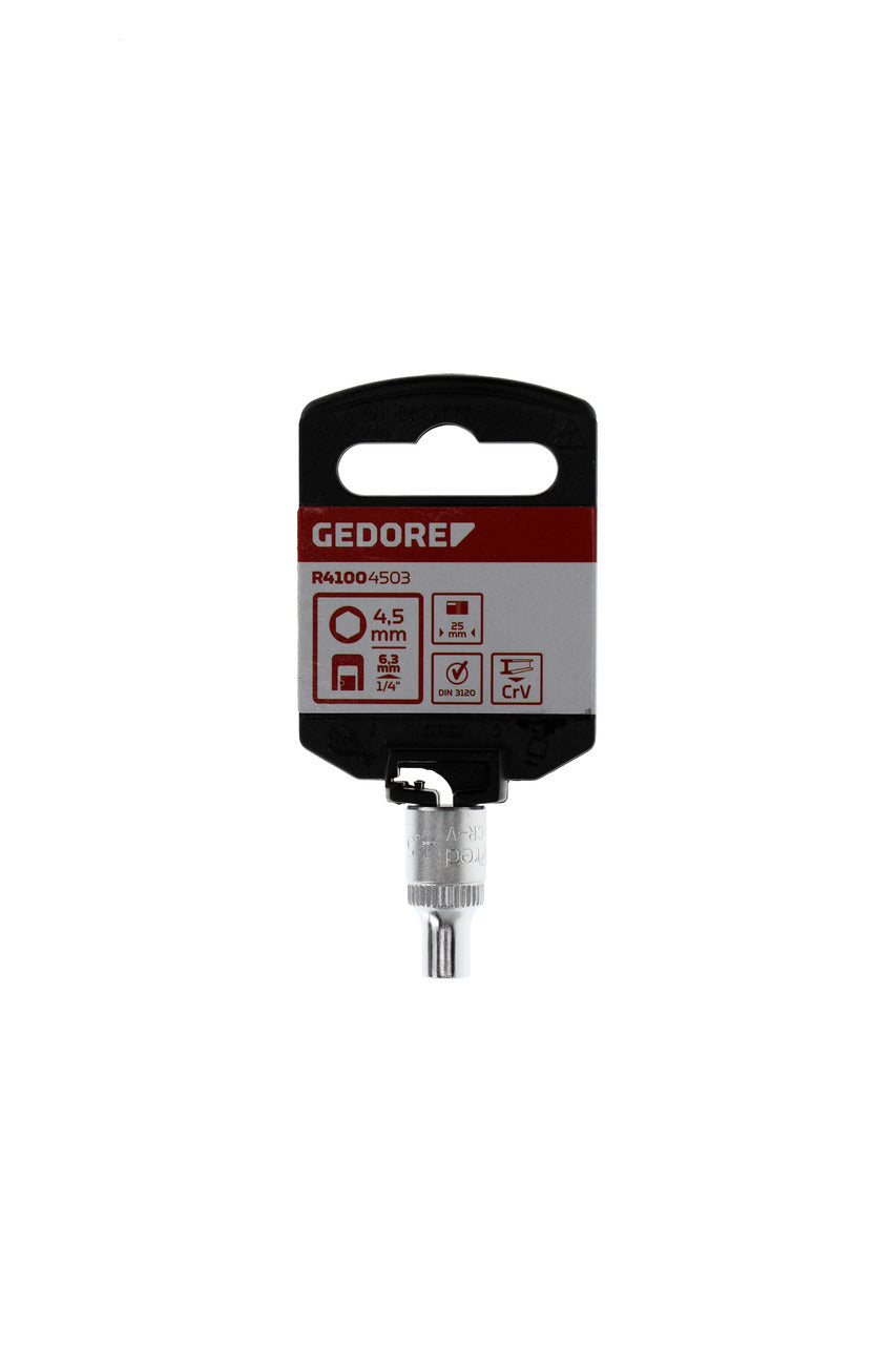 R41004503 - Got 1/4", hexagonal, 4,5 mm L=25 mm