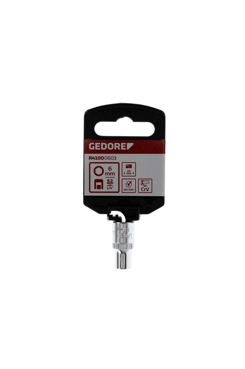 R41000603 - Got 1/4", hexagonal, 6 mm L=25 mm