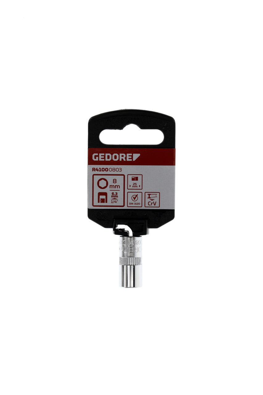R41000803 - Got 1/4", hexagonal, 8 mm L=25 mm