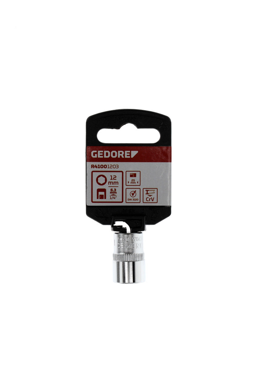 R41001203 - Got 1/4", hexagonal, 12 mm L=25 mm