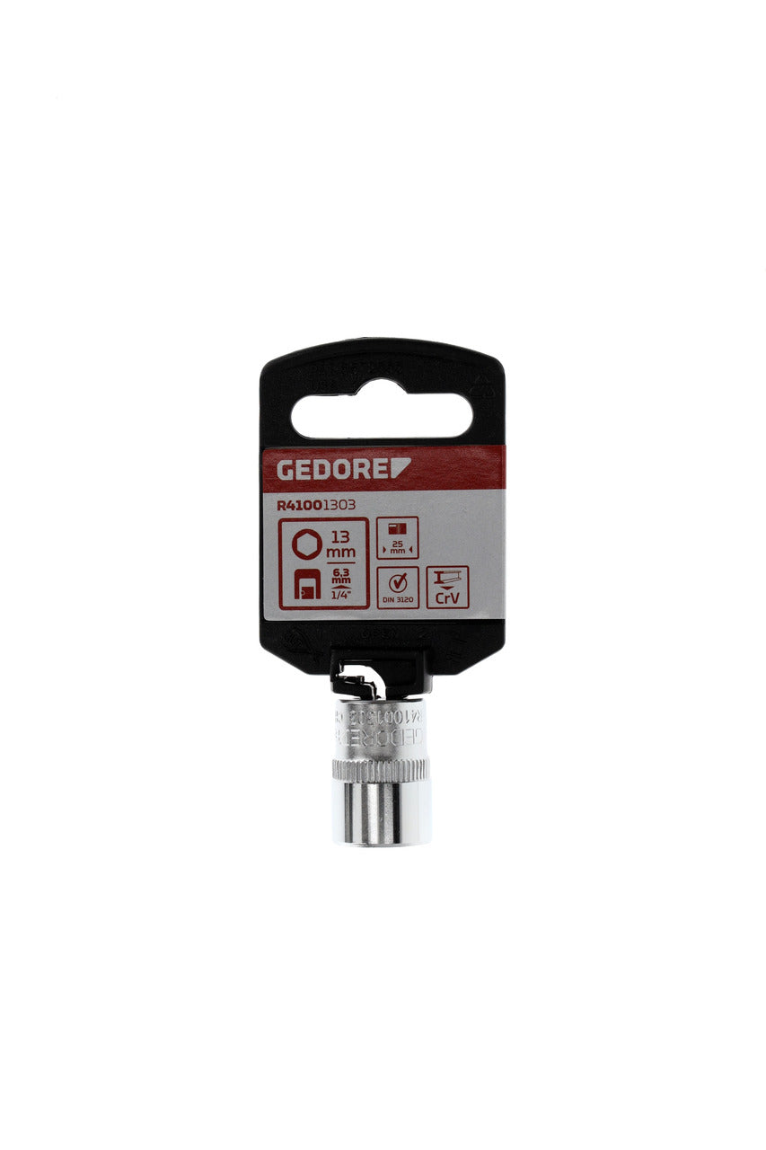 R41001303 - Got 1/4", hexagonal, 13 mm L=25 mm