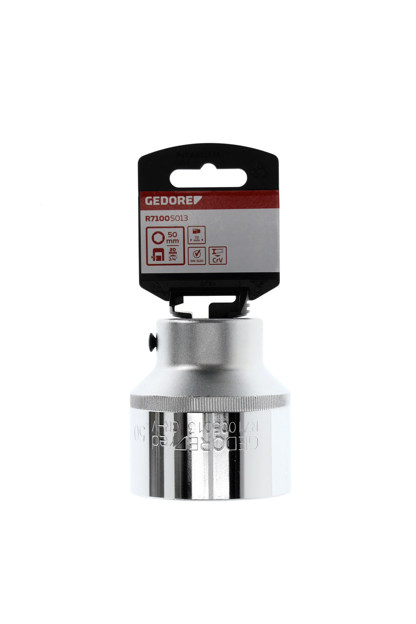 R71005013 - Got 3/4", hexagonal, 50 mm L=72 mm