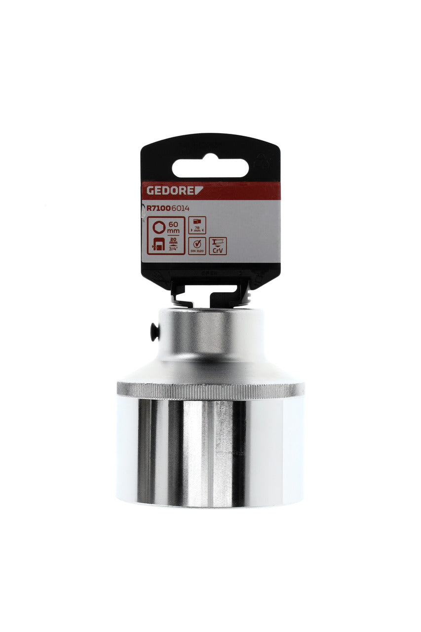 R71006014 - Got 3/4", hexagonal, 60 mm L=78 mm