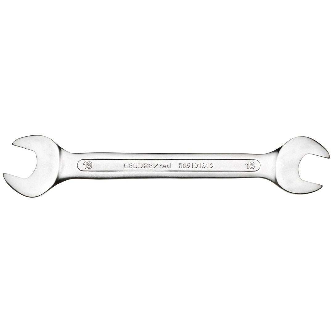 R05101617 - Llave fija de doble boca abierta 16x17 mm L=205 mm