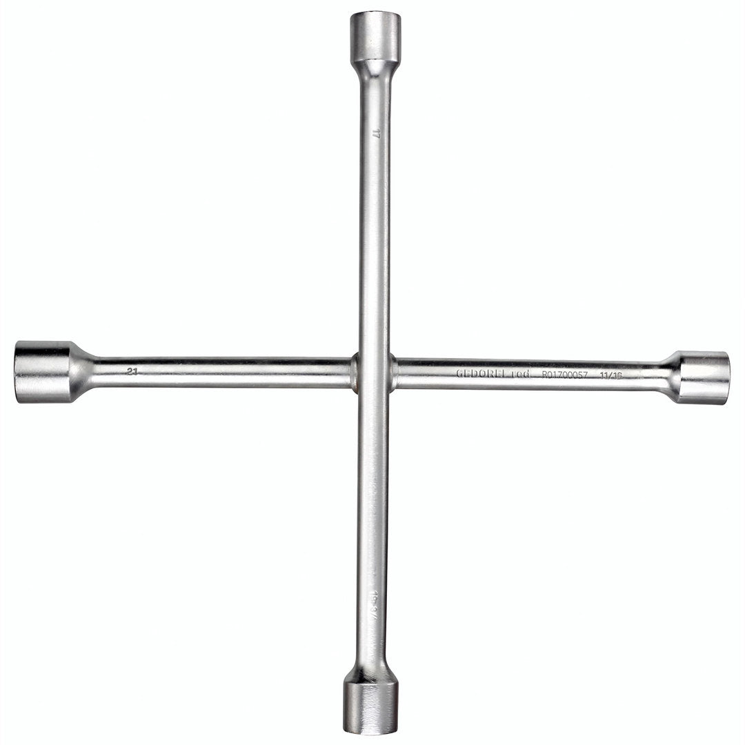 GEDORE red R01700057 - Llave en cruz para ruedas 17x19x21x11/16