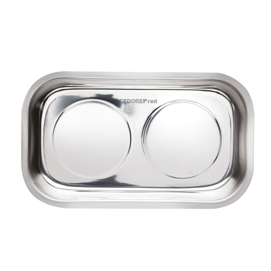 GEDORE red R19102000 - Bandeja magnética de acero, 2 imanes 240 x 140 mm