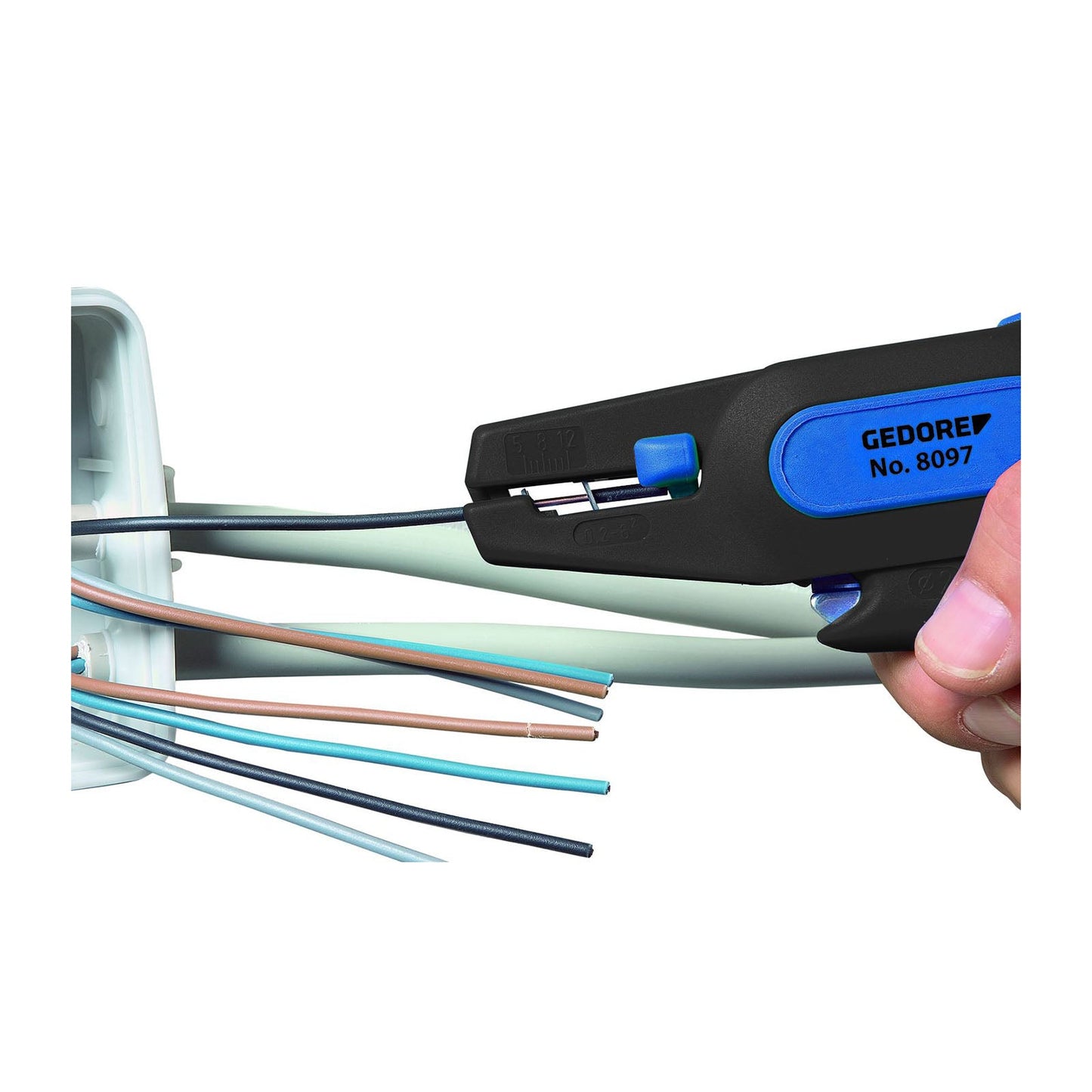 Pelacables autoajustable