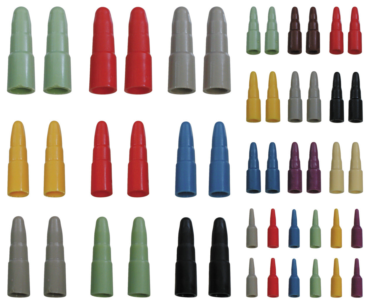 KL-0121-75 - Joc de taps per a conductes de buit, 48 peces