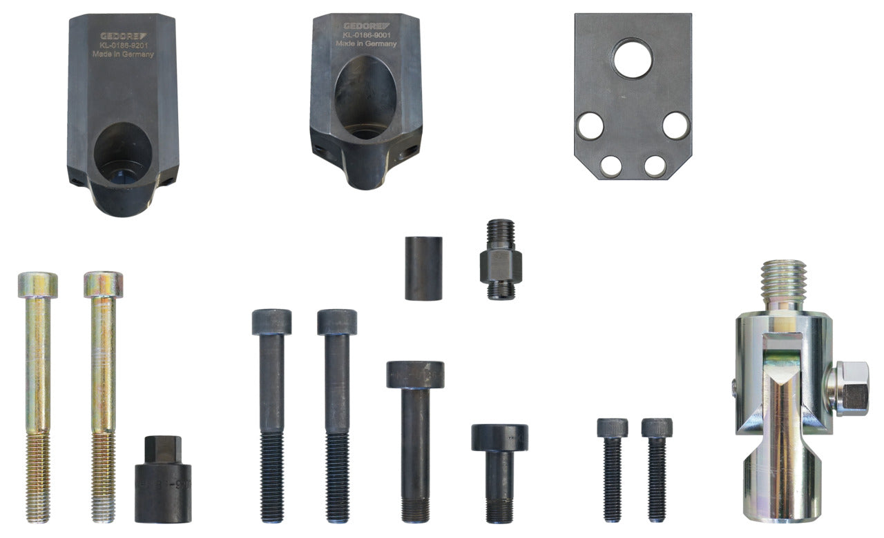 KL-0186-91 EA - Joc d'extractors de filtres injectors, en un insert d'escuma