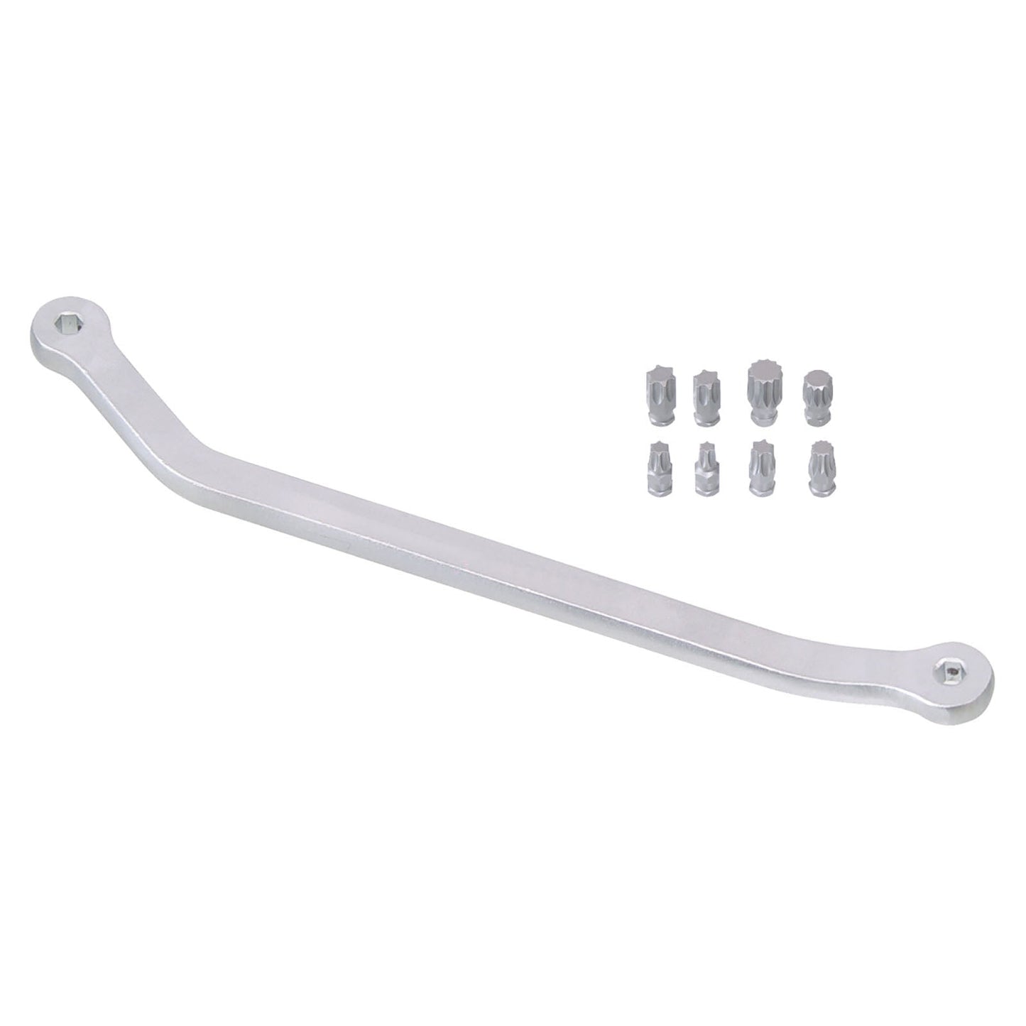 Gedore Automotive KL-0270-31 C - Llave de vaso acodada con 8 puntas, diseño reforzado
