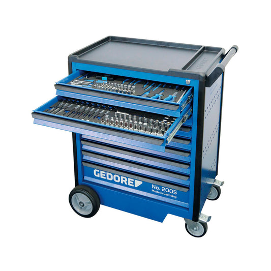 Carretó amb assortiment de 460 eines per a taller d'automoció.