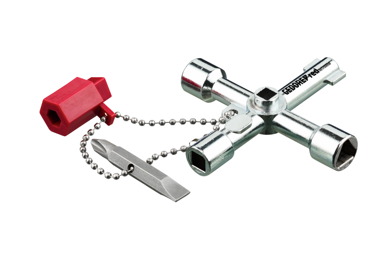 Llave de armarios multiusos