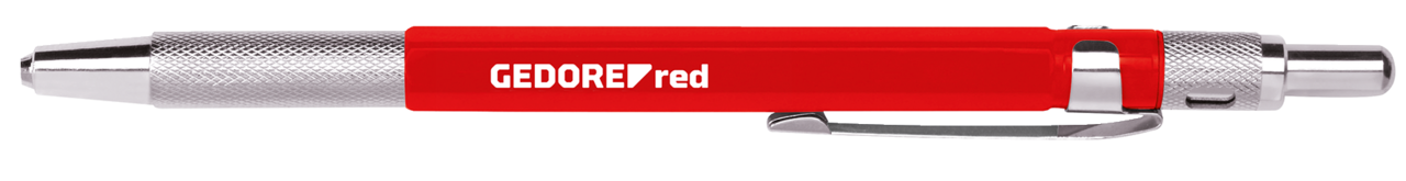 GEDORE red R90900020 - Punta de trazar de carburo de tungsteno con clip 150mm