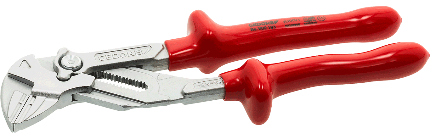 GEDORE VDE 183 10 - Tenaza llave aislada VDE