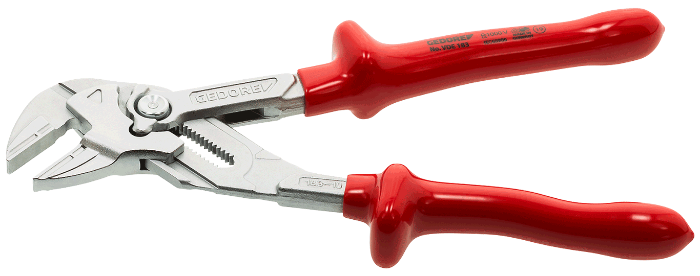 GEDORE VDE 183 10 - Tenaza llave aislada VDE