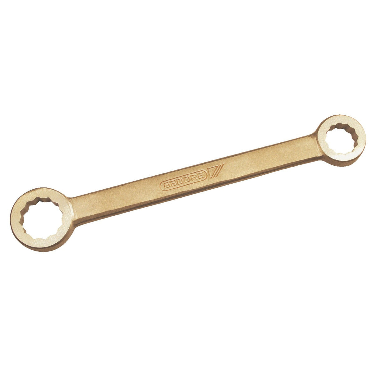 Llave de estrella doble recta antichispa 46 x 50 mm