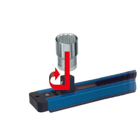 Rail magnético 3/8", 480 mm