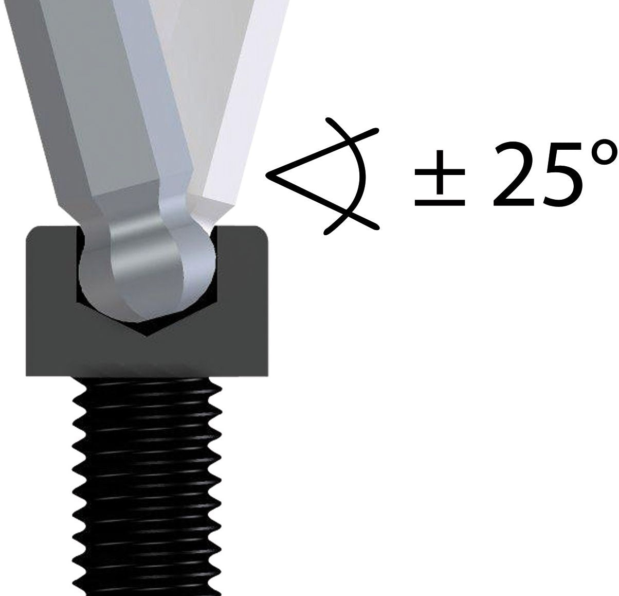 Juego de llaves acodadas TORX 7pzas