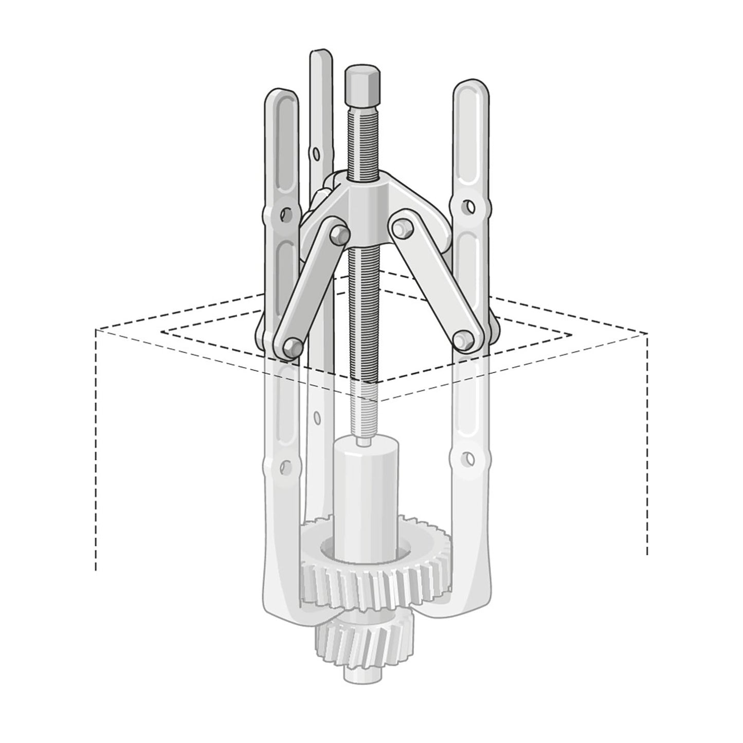 Extractor 3 patas 150x200 mm