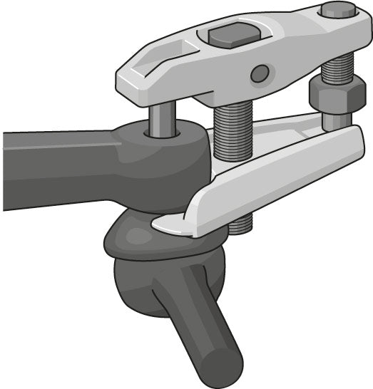 Extractor de rótulas universal 65x23mm