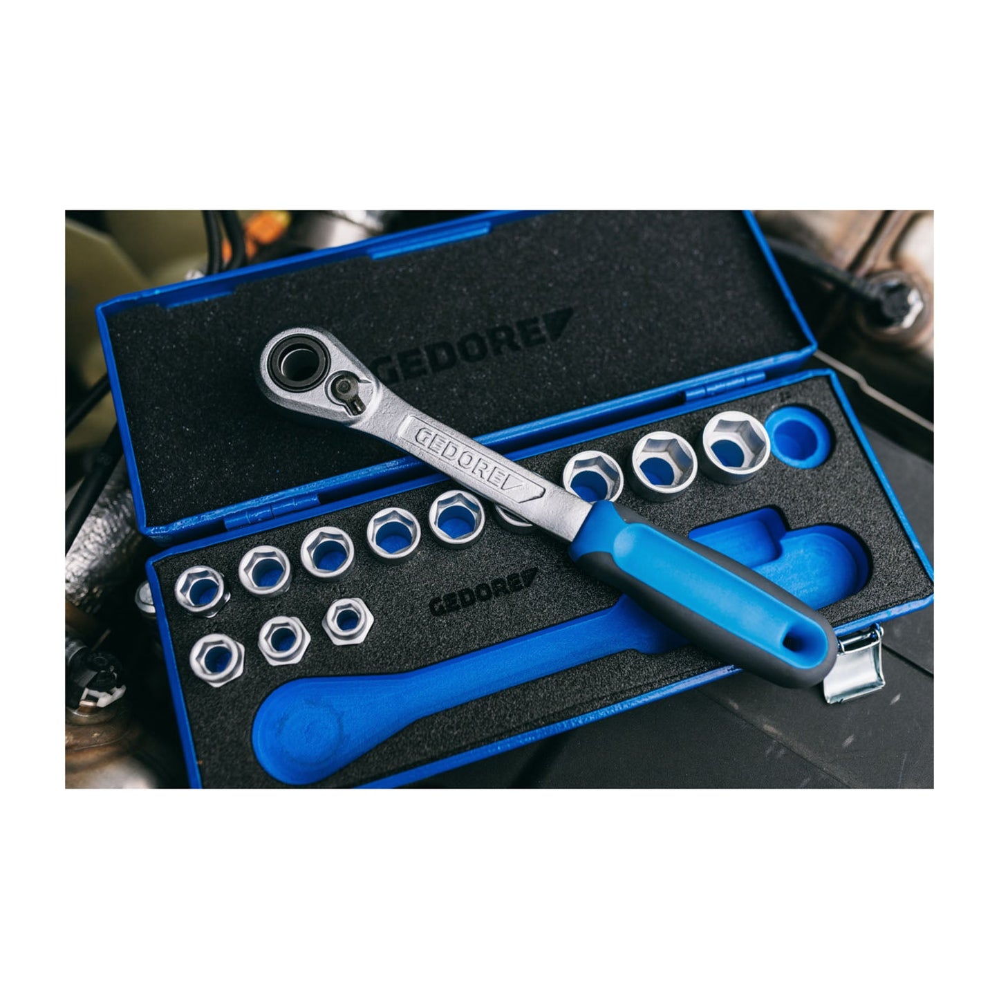 GEDORE 19 SKU-20 - Joc de Gots Hex SK 1/2" (2521563)