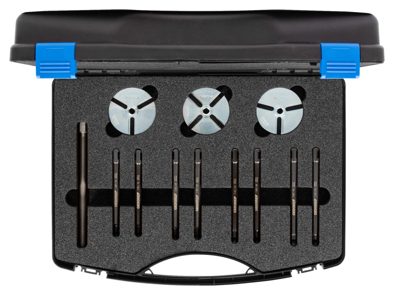 1.92/1 - Joc d'extractor rodaments per a rodaments: 6000-6010, 6200-6205, 6300-6304