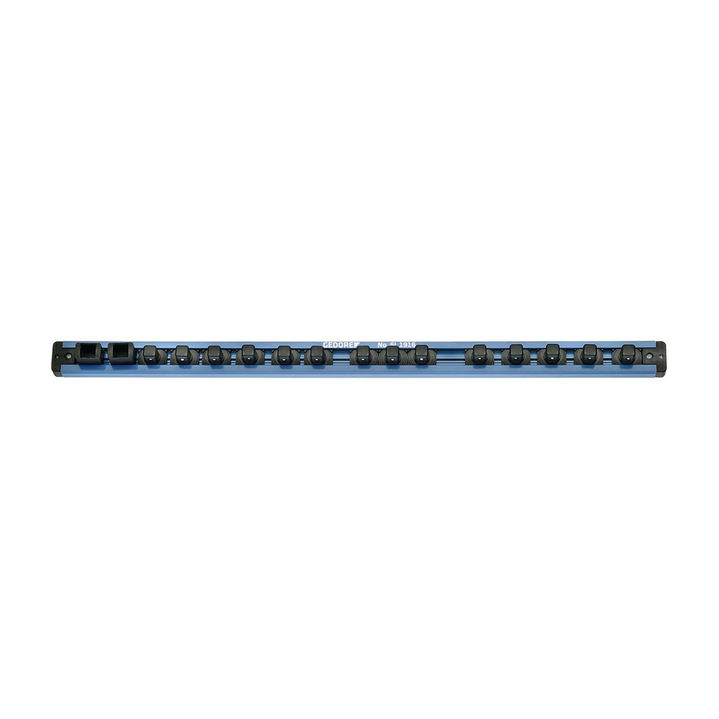 Rail magnético para 14 vasos y 2 accesorios de 1/2", 580 mm