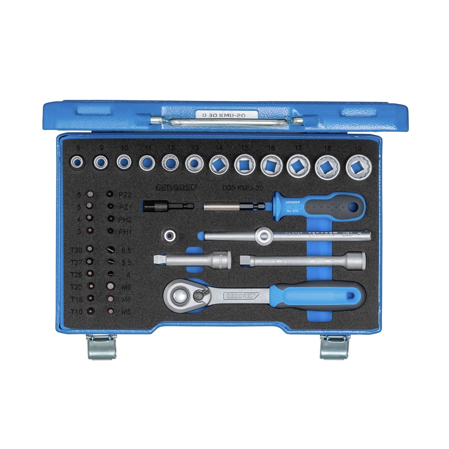 GEDORE D 30 KMU-20 - Joc de Gots Unit Drive 3/8" (1973347)