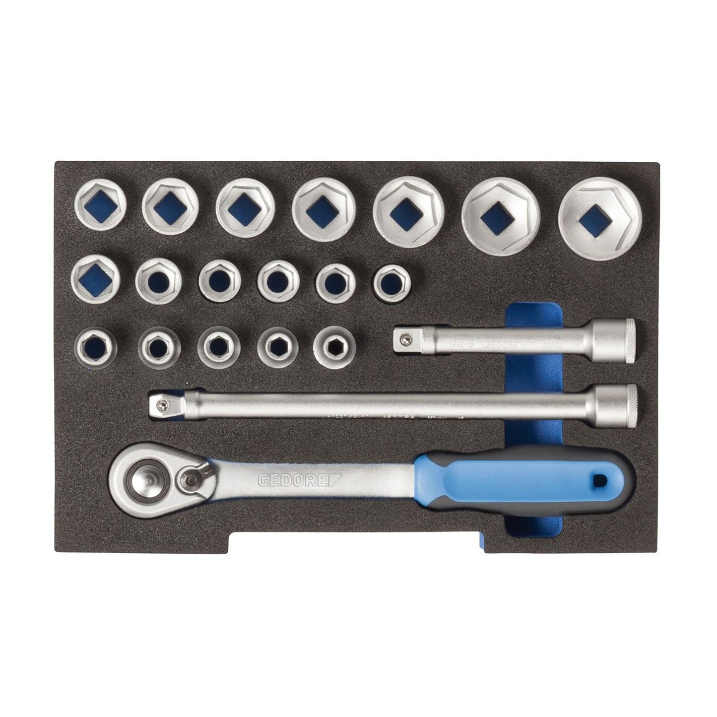 GEDORE 1100 CT1-19 - Mòdul L-BOXX - Gots 1/2" (2836009)