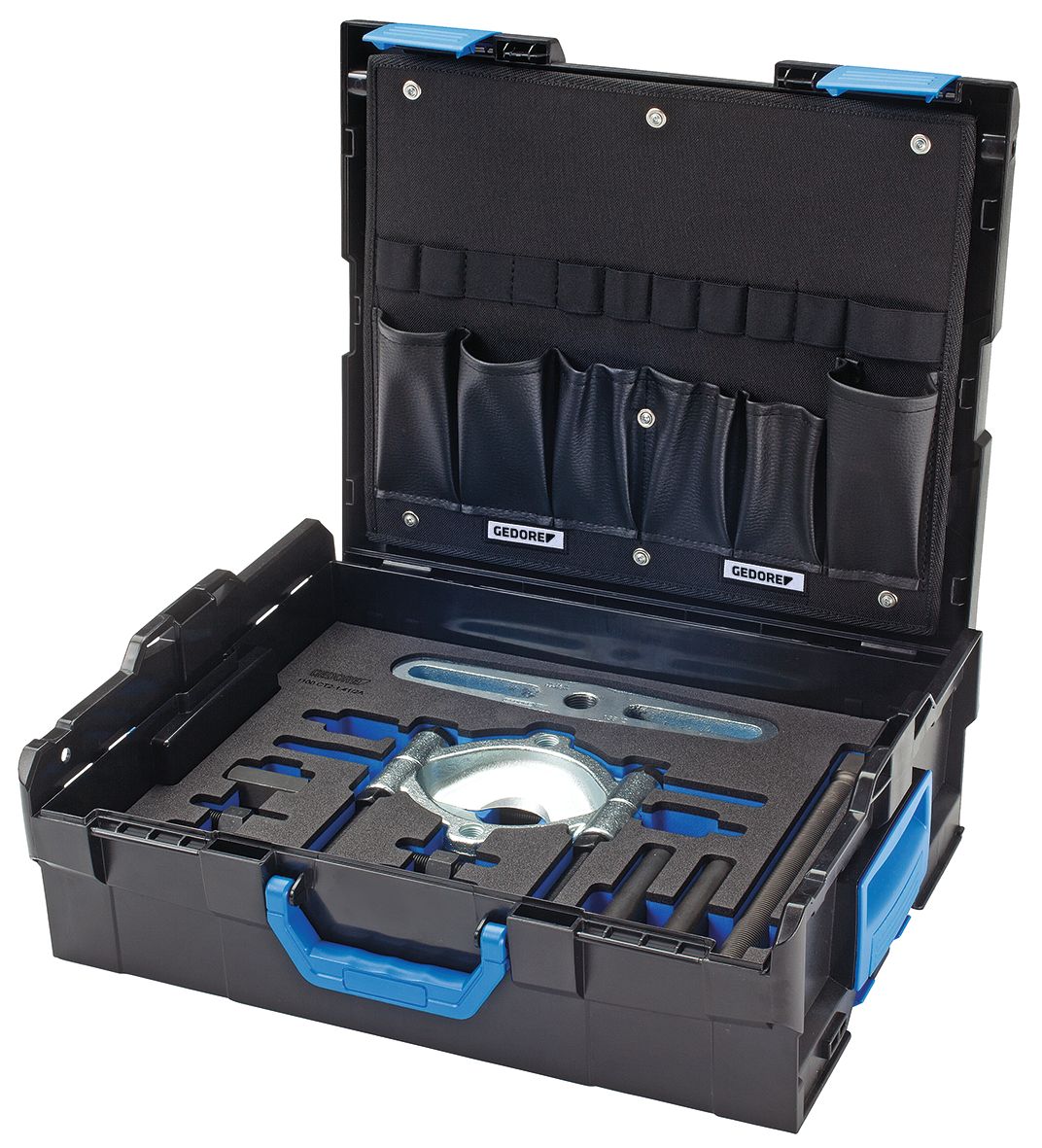 Maleta con juego de extractor de guillotina