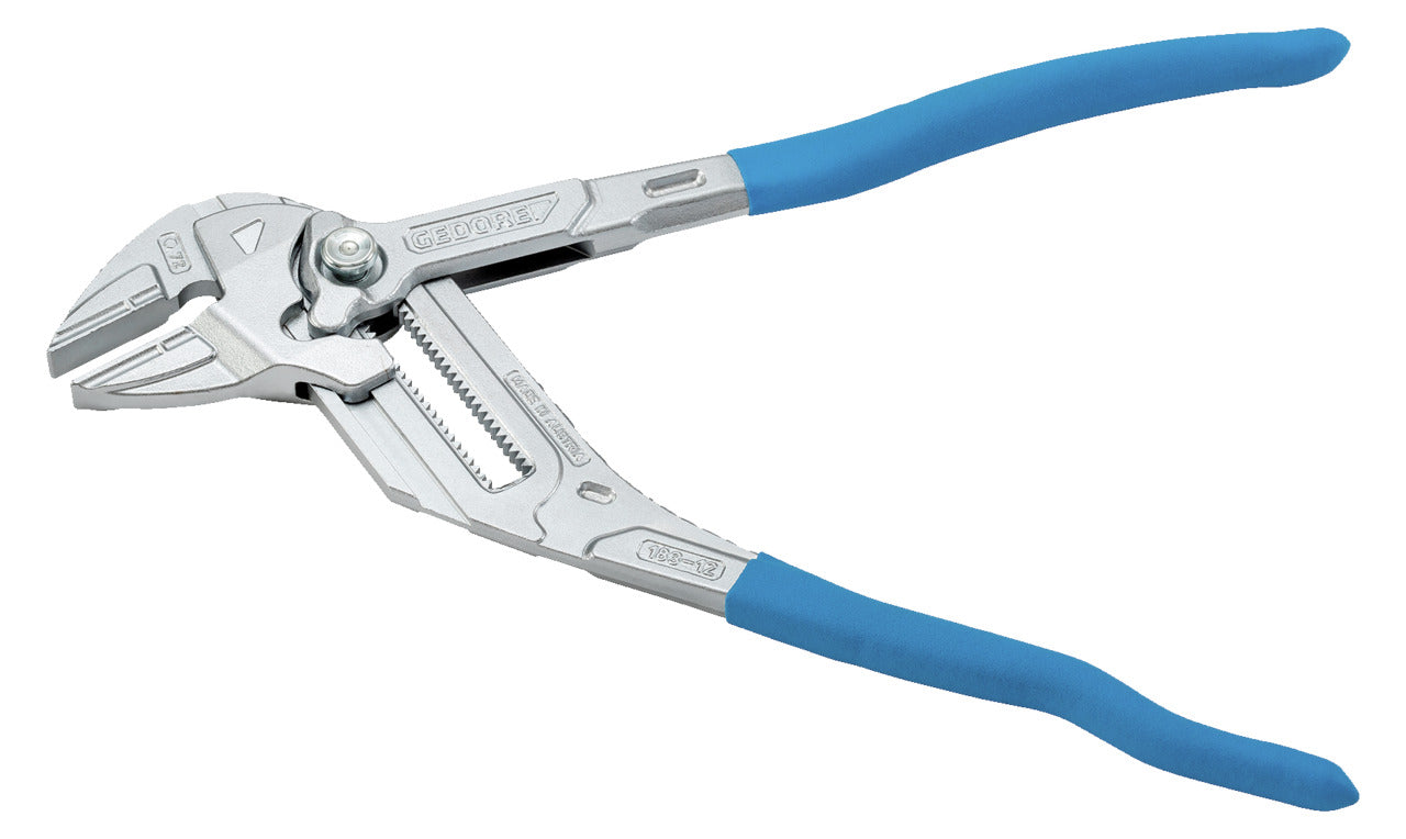 SB 183 12 TC S-003 - Tenassa clau de 300mm, cromada, amb mordasses protectores, en blíster