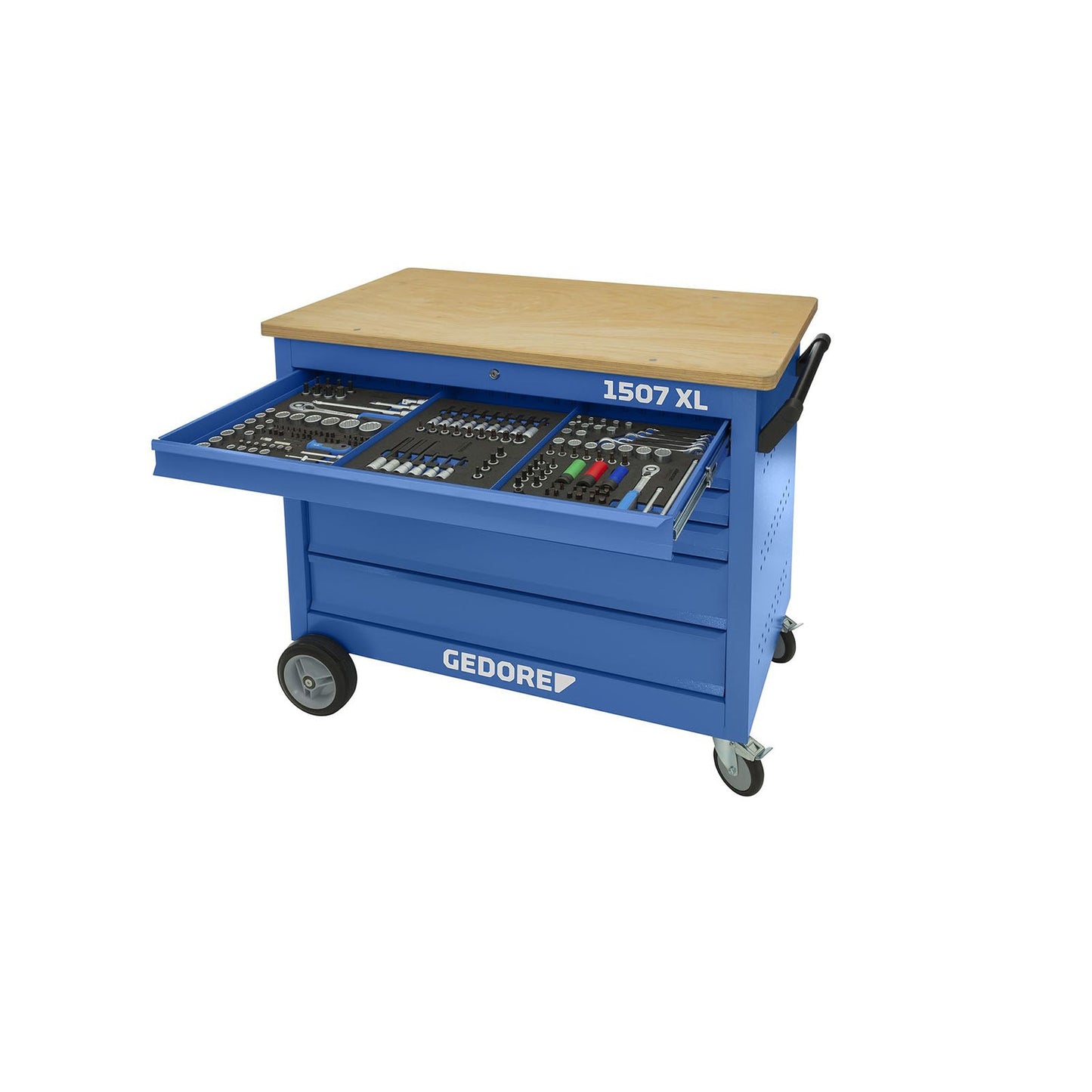 GEDORE 1507 XL-TS-308 - Banc mòbil amb 308 eines (3100065)