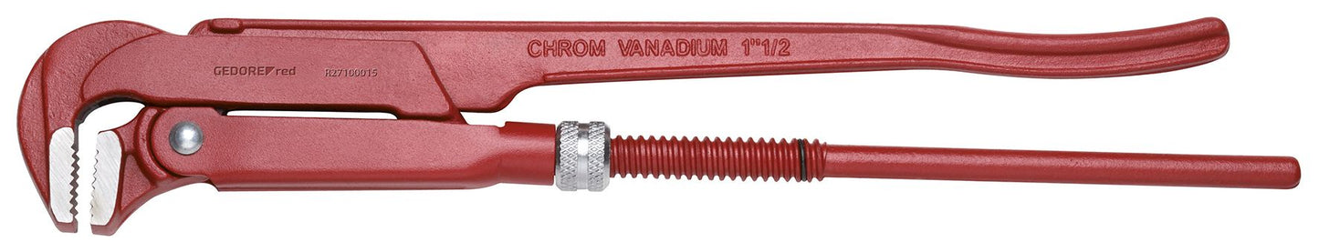 GEDORE red R27100015 - Tenaza para tubos con boca a 90°, 425mm